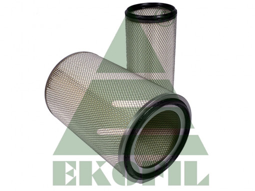 Фильтр воздушный HOWO, TATRA-815, MAN, IVECO, TATRA-815 (к-т 2шт основной: H-470, D-305, d-198, d1-11, вставка: H-452, D-194, d-158, d1-18)