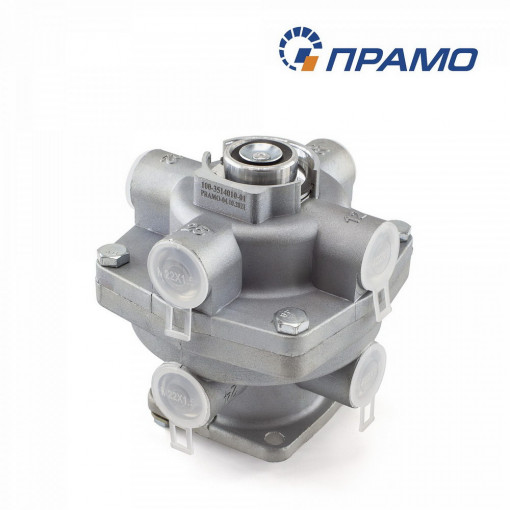 Кран тормозной К..З, МАЗ, ЗИЛ тормозной 2-х секционный