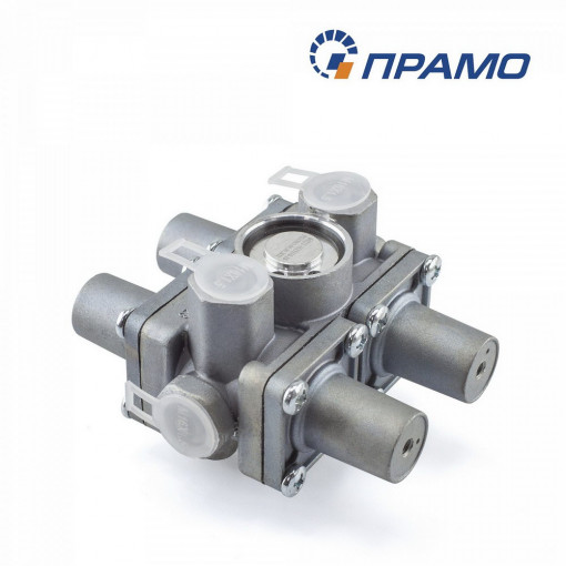 Клапан защитный четырехконтурный ПАЗ, ЗИЛ, К..З, МАЗ, УРАЛ