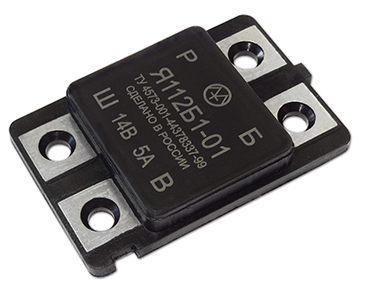 Реле регулятор напряжения интегральное Валдай, ГАЗ, ПАЗ, УАЗ, Тракторы (14 В, 5 А) аналог Я112Б