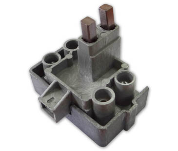 Регулятор напряжения ПАЗ, УАЗ, ЛиАЗ, Москвич (1-конт, 2 щетки) в сборе с ЩУ