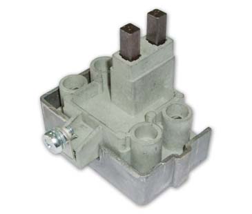 Регулятор напряжения ПАЗ, УАЗ, ЛиАЗ, Москвич (1-конт, 2 щетки) в сборе с ЩУ