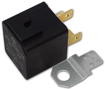 Реле универсальное 4-х контактное с кронштейном (24 В, 20 А)