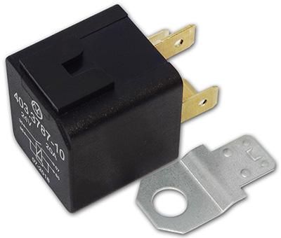 Реле универсальное 4-х контактное с кронштейном (24 В, 20 А) с помехоподавляющим резистором