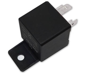 Реле универсальное 4-х контактное с кронштейном (12 В, 40 А)