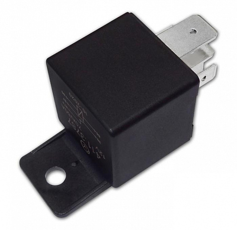 Реле универсальное 5-ти контактное с кронштейном (12 В, 70/60 А)