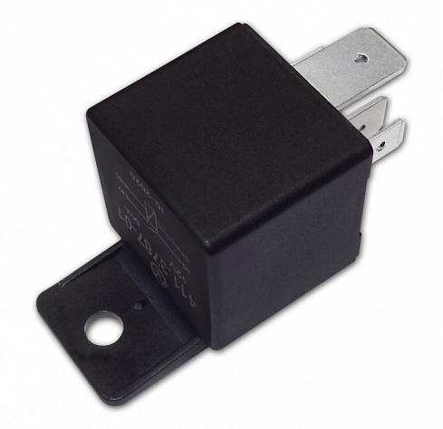 Реле универсальное 4-х контактное с кронштейном (12 В, 50 А)