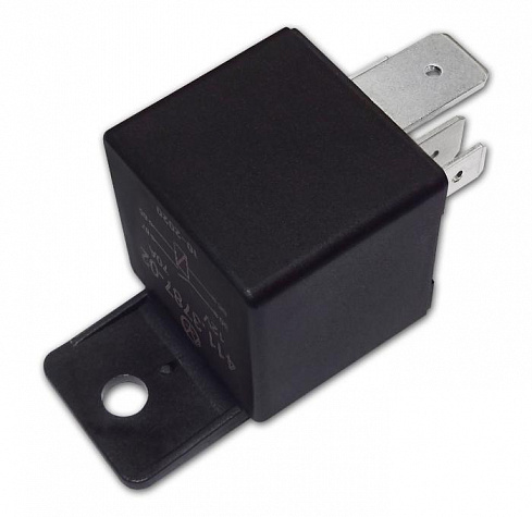 Реле универсальное 4-х контактное с кронштейном (12 В, 70 А)