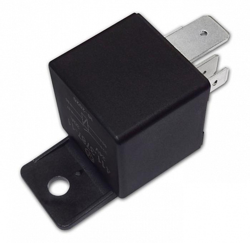 Реле универсальное 4-х контактное с кронштейном (24 В, 30 А)