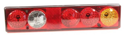 Фонарь задний ГАЗ-3302 (круглые линзы) "ТЮНИНГ" Б/Л