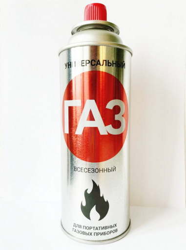 Газ для портативных газовых приборов всесезонный 200гр / 520см3