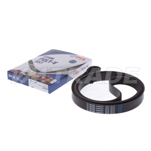 Ремень 1815 6РК LADA Largus, RENAULT, NISSAN 16кл. генератора с кондиционером и ГУР, FORD