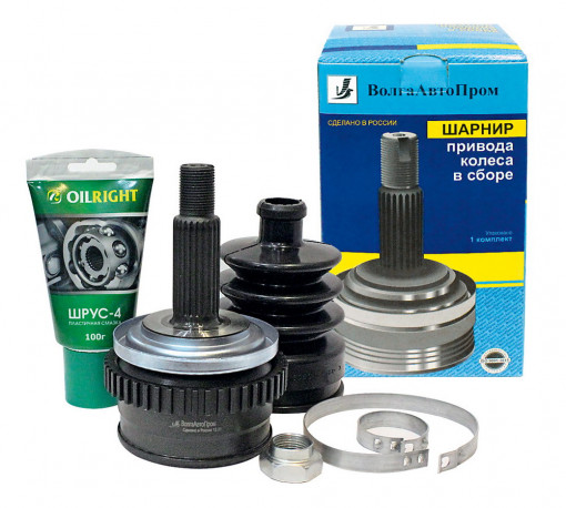 Шрус ВАЗ-21214, 2131, Urban, Bronto с ABS а/м с 2016г.в наружный (Пыльник+хомут+смазка+гайка)