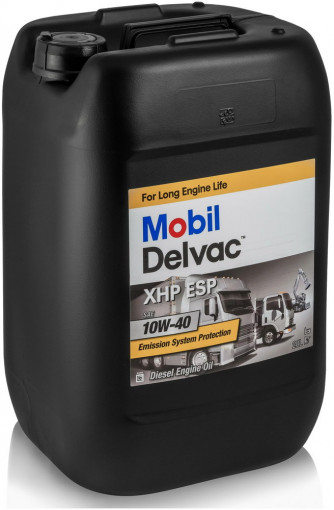 Масло моторное Mobil Delvac XHP ESP 10W40  CJ-4, CI-4 синтетика  20 л