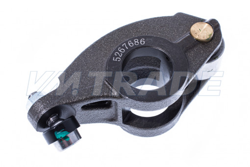 Коромысло клапана Газель дв. Cummins 2.8 впускного с винтом в сборе "Оригинал"