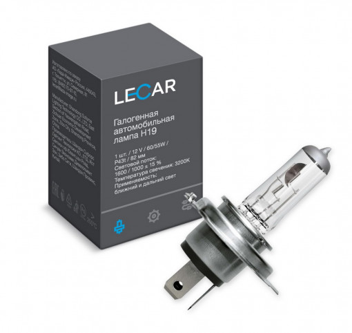 Лампа  H19 12Vх60/55W