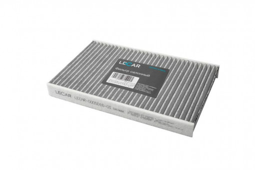 Фильтр салона LECAR Citroen C2 03-, C3 02-, C4 04-,Peugeot 1007 угольный
