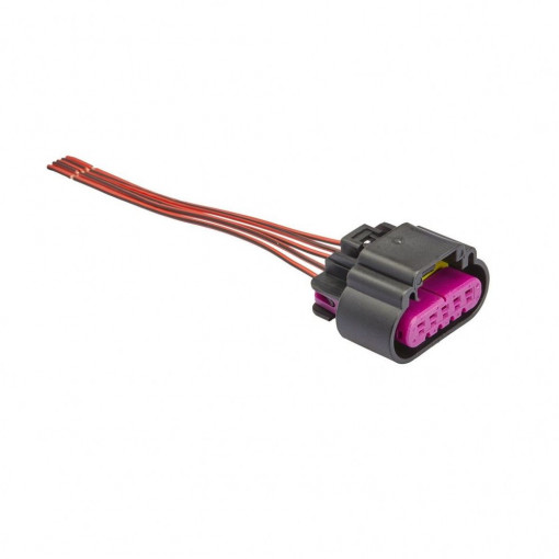 Разъем 13519912 к датчику массового расхода воздуха (ДМРВ) 21116 8 кл ЕВРО-4,ВАЗ, с проводами