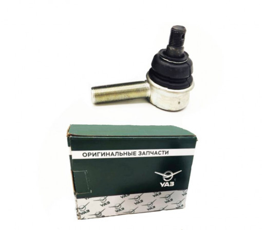 Наконечник рулевой УАЗ ПРОФИ с 2021 г.в., "Полуторка" в сборе правый, двускатный мост "Оригинал"