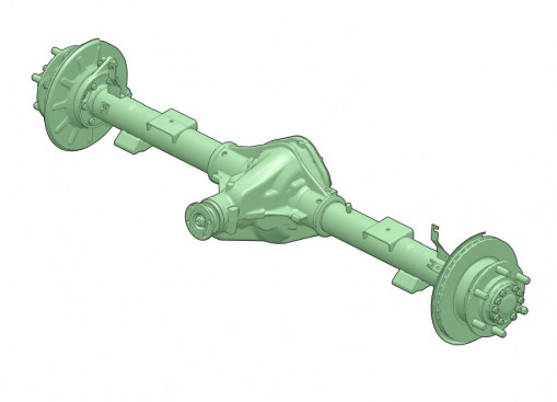 Мост задний УАЗ Профи Спайсер, колея 1600мм, гл.пара 37/8, дисковый тормоз, отнош. 4,625, с 2021г.в
