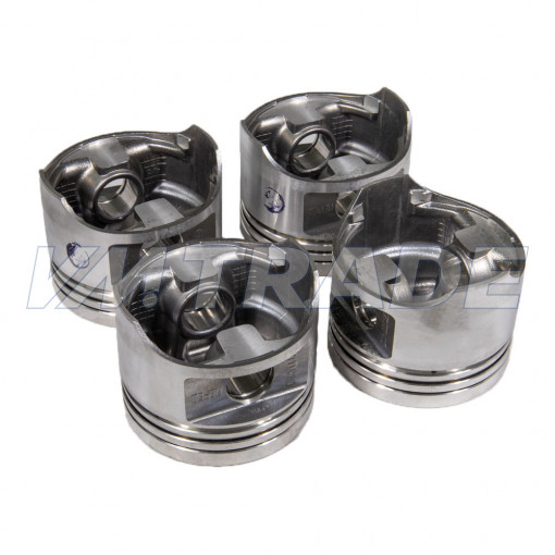 Поршни Газель Бизнес дв. УМЗ-4216  D=100,0мм Евро-IV (4шт. к-т) без колец, под ГБО "Оригинал"
