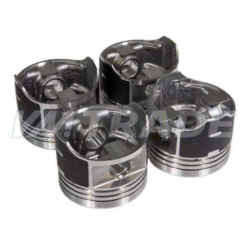 Поршни Газель Бизнес дв. УМЗ-4216  D=100,0мм Евро-IV (4шт. к-т) без колец "Оригинал"