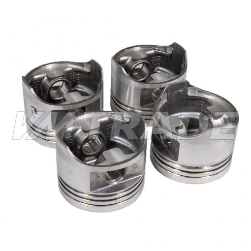 Поршни Газель Бизнес дв. УМЗ-4216  D=100,0мм Евро-IV (4шт. к-т) без колец "Оригинал"