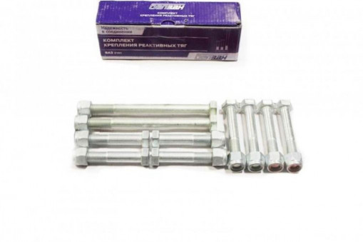 Р/к крепления реактивных тяг ВАЗ-2101-2107 (к-т 10 болтов +10 гаек)