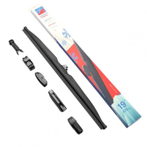 Щетка стеклоочистителя DOUBLE FORCE зимняя 475 мм (19 дюймов) + набор адаптеров