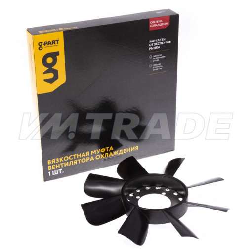 Крыльчатка вентилятора УАЗ Патриот, Пикап, Карго дв. 409 с 2008 г.в под гидромуфту (8лопастей)