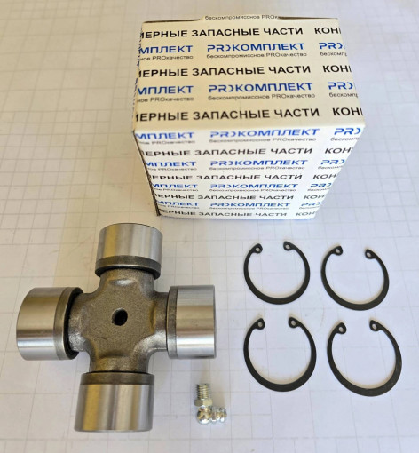 Крестовина шарнира поворотного кулака Газель, Соболь (4х4) шрус TIRSAN (35х93мм) со стопорными кольцами