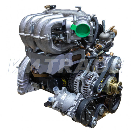 Двигатель с оборудованием Газель-Бизнес УМЗ-4216 (107л.с АИ92) Евро-IV, под ГУР, с AC sd5, под ГБО, с поликлиновым ремнём "Оригинал"