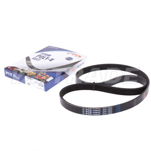 Ремень 1025 5РК МАЗ, УРАЛ дв.ЯМЗ-650.10, BMW, GENERAL MOTORS, MAZDA, TOYOTA, OPEL, RENAULT