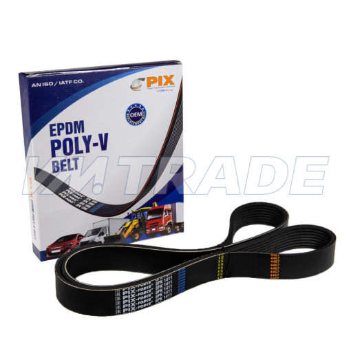 Ремень 1411 8PK привода агрегатов ПАЗ, ЛиАЗ дв. ЯМЗ-534, 536, MERCEDES