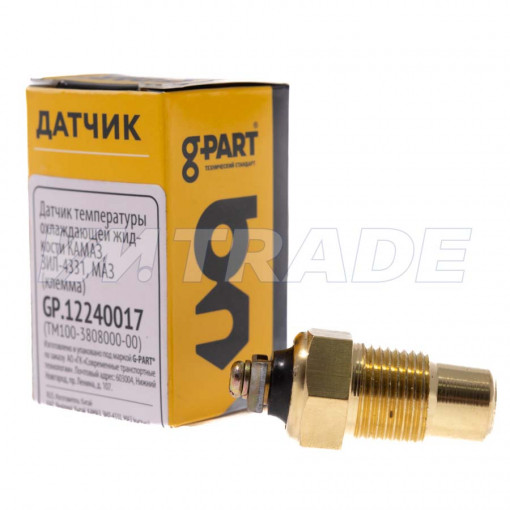 Датчик температуры двигателя ТМ100  ЗИЛ, ГАЗ, УАЗ, ПАЗ, МАЗ, ЛИАЗ, БЕЛАЗ, КРАЗ, Тракторы