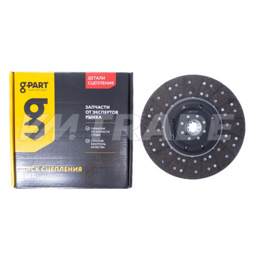 Диск сцепления ведомый Валдай, ГАЗ-3308, 3309 дв. ММЗ-245 ступица d=40мм