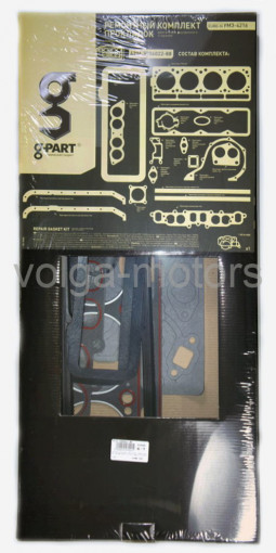 Комплект прокладок двигателя Газель Бизнес дв.УМЗ-4216 Евро-3 (полный) ГБЦ с герметиком