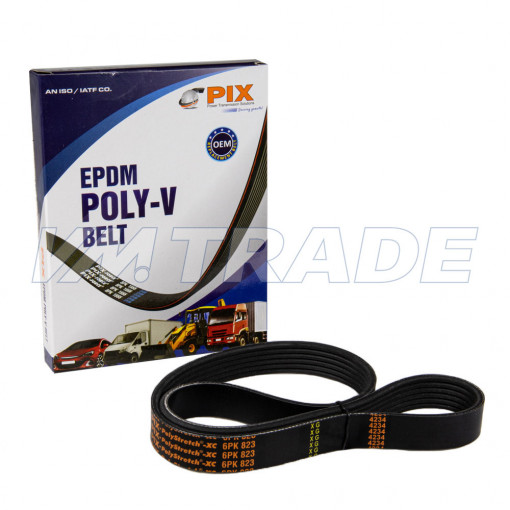 Ремень  823 6РК LADA Granta, Kalina (стрейч)