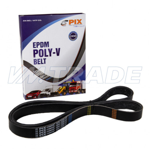 Ремень 1255 6PK HYUNDAI, KIA, LEXUS, TOYOTA, LEXUS, FIAT, RENAULT TRUCKS