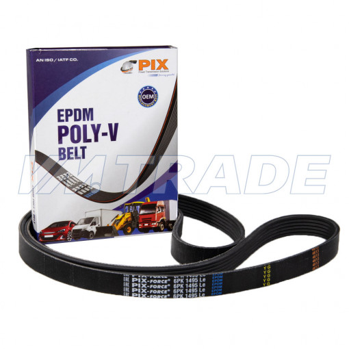 Ремень 1495 6PK MITSUBISHI L200 / TRITON 2.5 DI-D (2005),  CADILLAC ESCALADE,  CITROEN XANTIA (X1, X2)