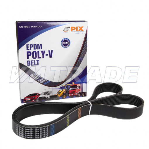 Ремень 1475 8PK BMW 5, 6, 7,  X5, X6, MAN TGX, MB AXOR, ATEGO, МАЗ 100/200