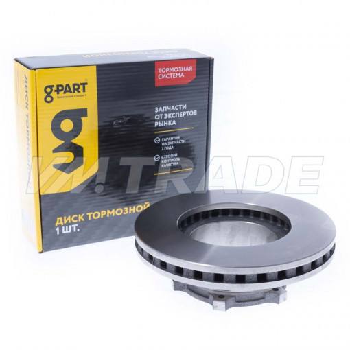 Диск тормозной Газель NEXT, Соболь NN передний, вентилируемый