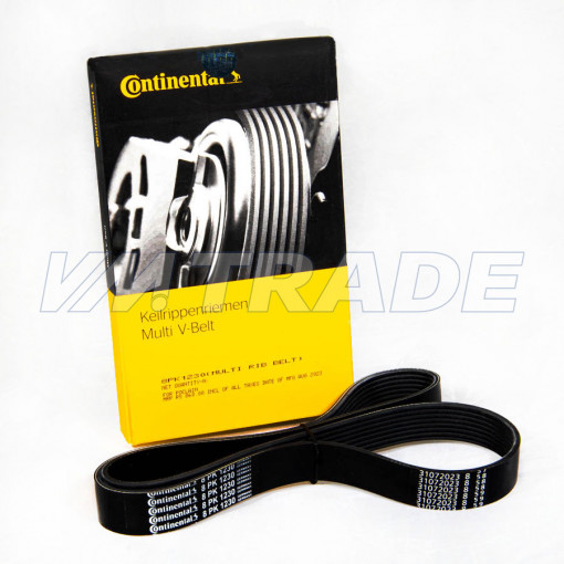 Ремень 1230 8PK генератора ПАЗ, К..З дв. Cummins 6ISDe, 4ISBe, DAF, IVECO, MAZDA, VOLVO