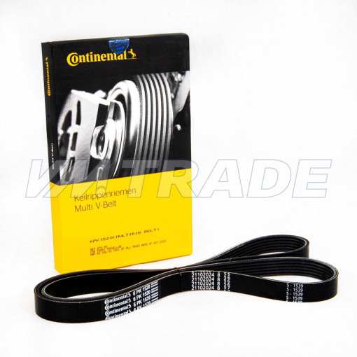 Ремень 1520 6РК привода холодильной установки Газель NEXT, FIAT, FORD, SEAT, SKODA, VW