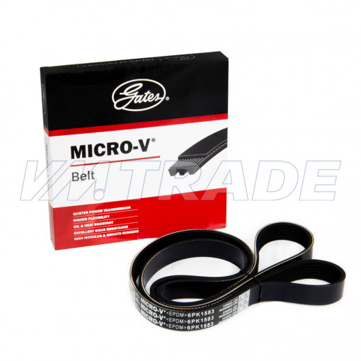 Ремень 1583 6РК AUDI, DAIHATSU, KIA, PEUGEOT, RENAULT, TOYOTA, SEAT, JOHN DEERE