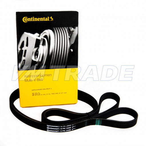 Ремень 2445 6PK CHEVROLET, HUMMER, JEEP, MERCEDES-BENZ, SAAB, VAG, JOHN DEERE