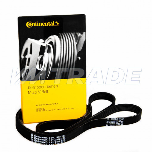 Ремень 2490 6PK AUDI, CHRYSLER, DODGE, GENERAL MOTORS, VW