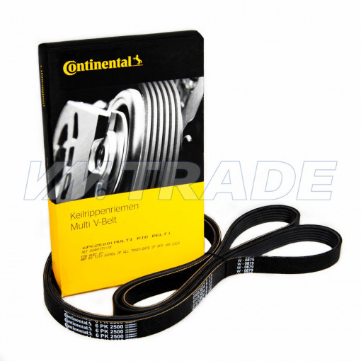 Ремень 2500 6PK AUDI, HYUNDAI, KIA, JEEP, LAND ROVER, LINCOLN, JOHN DEERE, KÄSSBOHRER