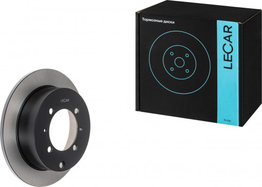 Диск тормозной Mitsubishi Lancer (VII) 03-08, Galant (V, VI) 92-04, задний, не вентилируемый, 262*60,4*10мм, 4 отверст