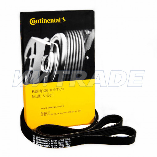 Ремень 2080 6PK BMW, CHRYSLER, FORD, JEEP, MAZDA, MERCEDES-BENZ, NISSAN, VW